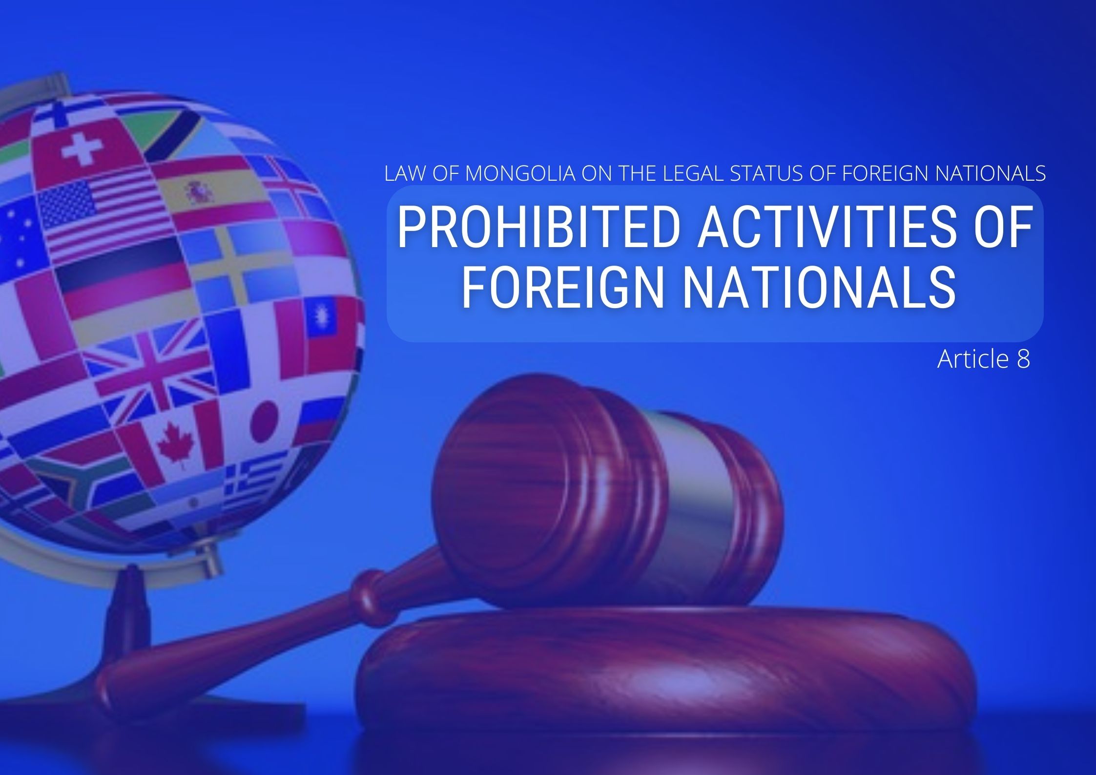 Prohibited activities of foreign nationals